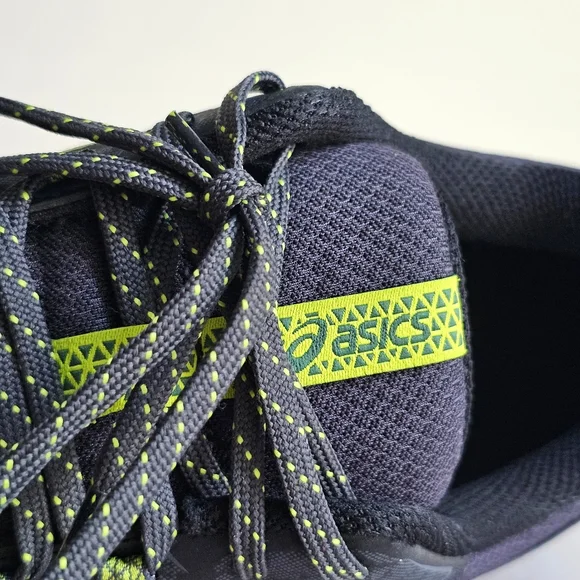 NWOT ASICS Men's Gel-Venture 7 MX Trail Running Black Green Shoes Size 11.5